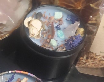 New Beginings Bahama Breeze New-Moon Moon Phase Intention Candle