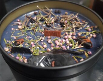 Red Currant Protection Full-Moon Moon Phase Intention Candle