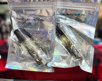 Crystal & Herb Infused Migraine Relief Roller Ball