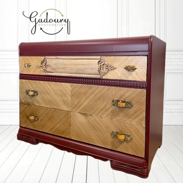 Waterfall Vintage Dresser - Etsy