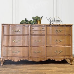 dark brown vintage dresser Maylee Dark Brown Dresser main image 1