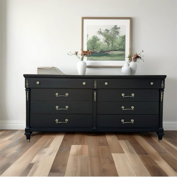 modern french dresser French Provincial Dresser Makeover