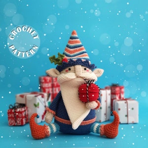 Crochet pattern Old Elf | Amigurumi Crochet | PDF pattern|  written and step by step photos|