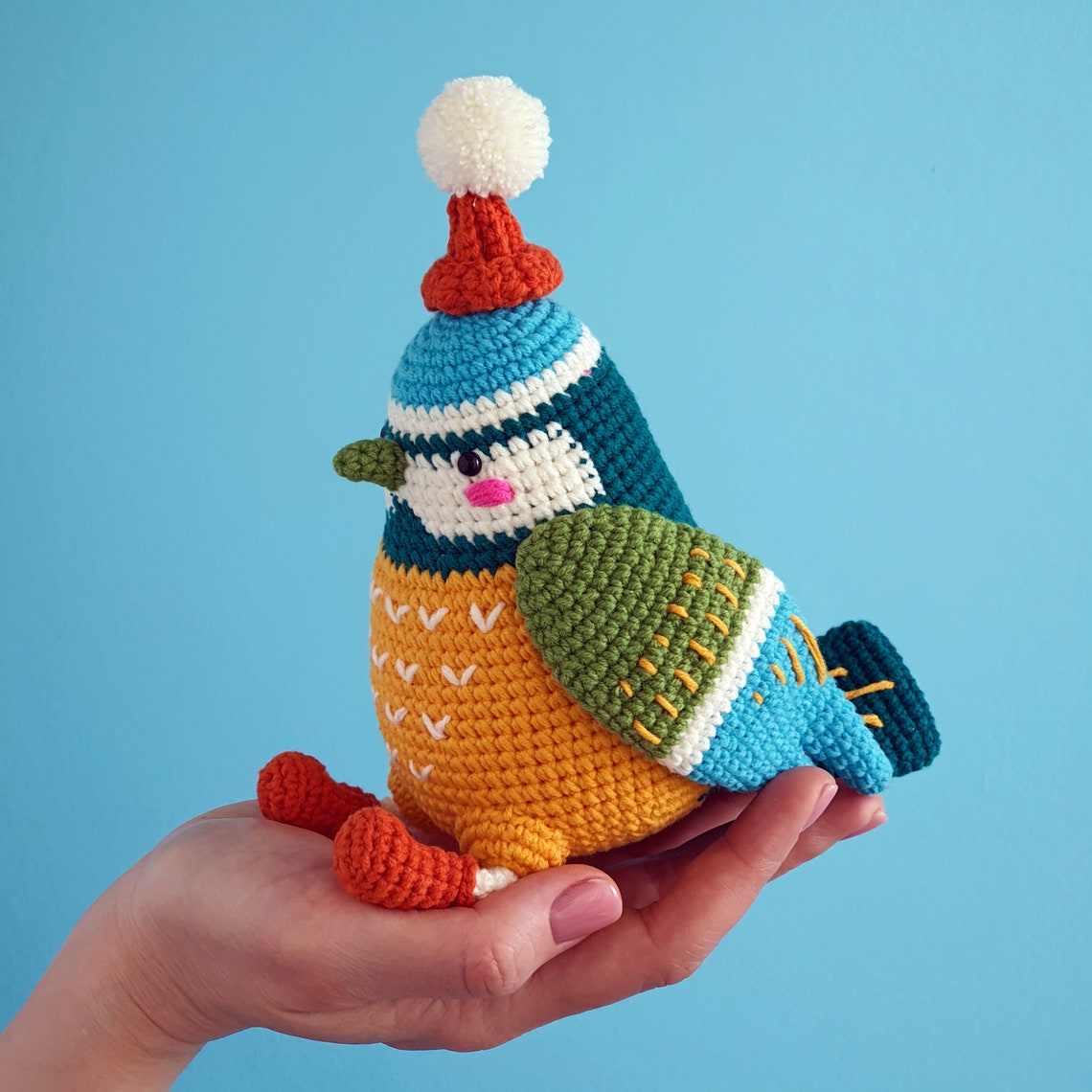 Birds of Winter 2 Amigurumi Crochet PDF Pattern for All 4 Etsy