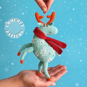 Crochet pattern Storm the Deer | Amigurumi Crochet | PDF pattern | Christmas pattern |