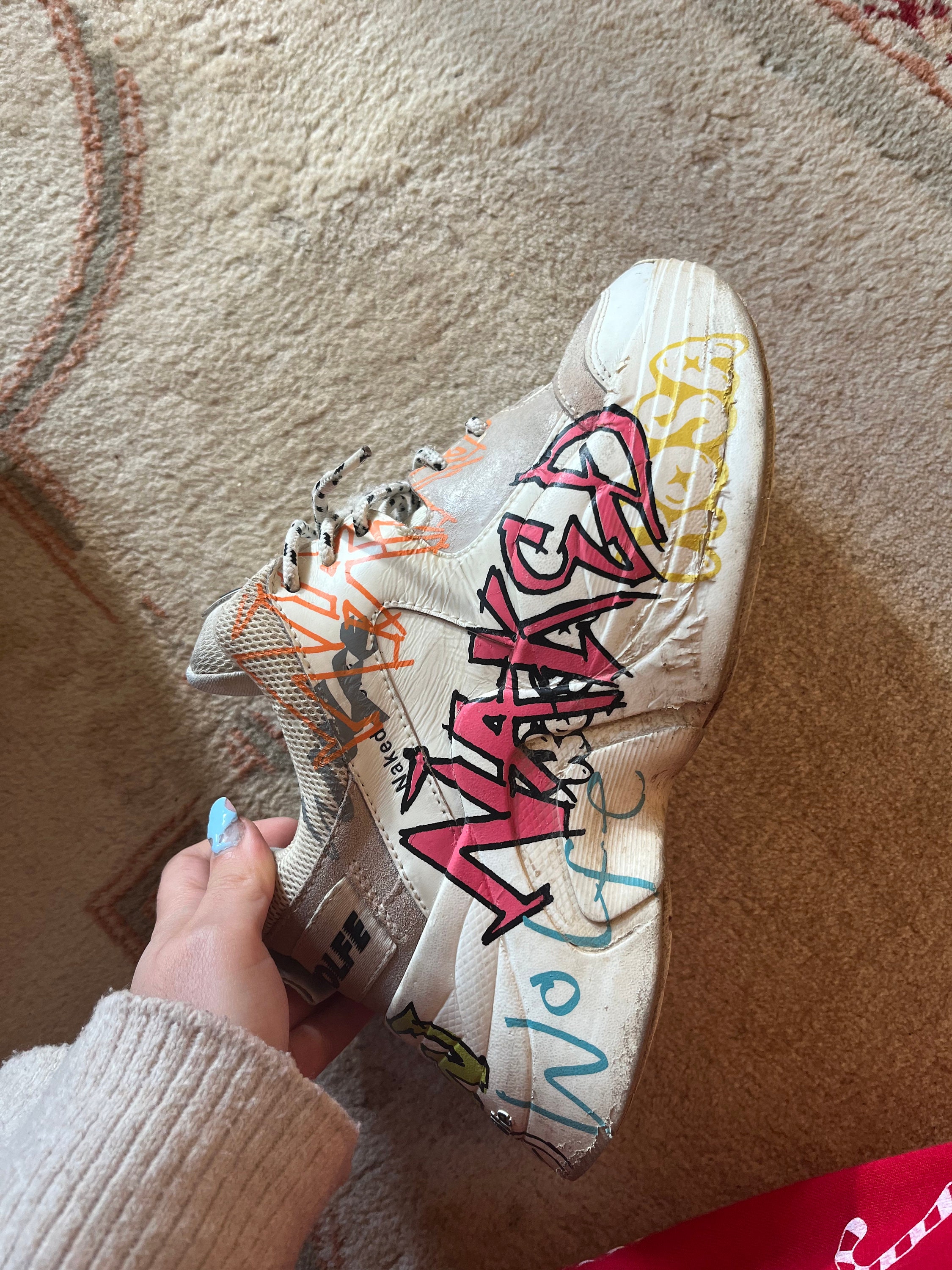 Trashed shoes sales for sale
