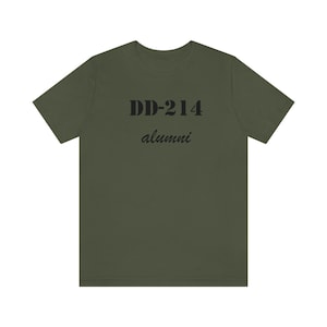 DD-214 Alumni, Veteran T-Shirt, Military Veteran, Military T-Shirt, US Army, Marine Corps, US Air Force, United States Navy, Coast Guard