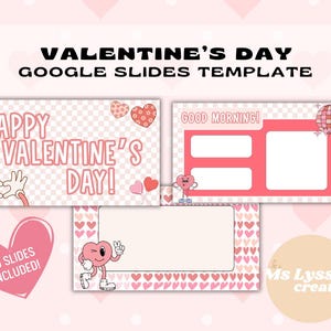 Valentine&#39;s Day Google Slides Template, Compatible with Google Slides