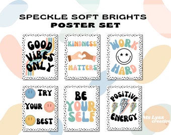 Klassenzimmer Poster | Speckle Soft Brights
