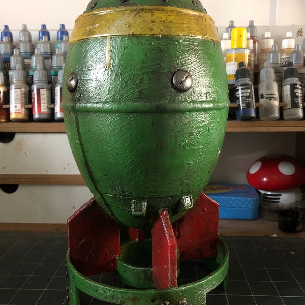 Fallout mini nuke hand painted 3D printed prop cosplay