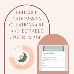 Questionario sui testimoni dello sposo - Modulo Google modificabile