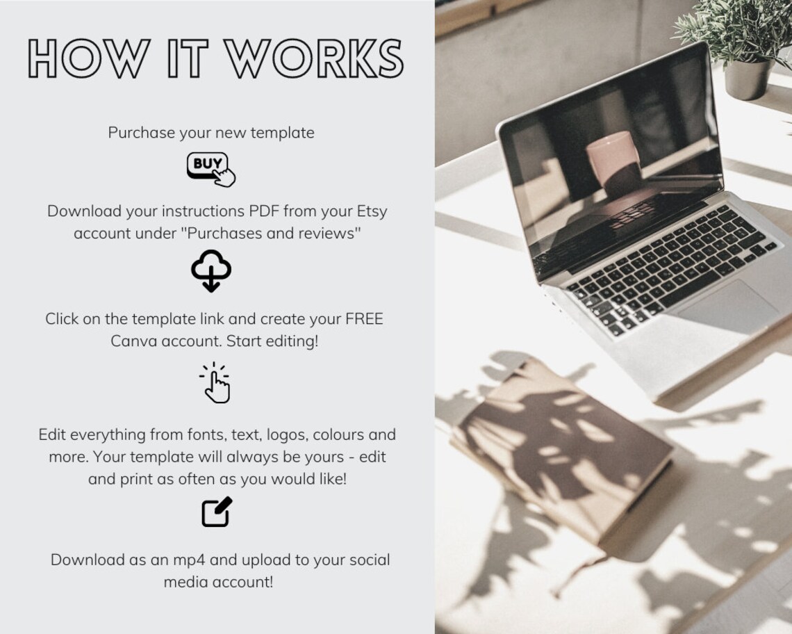 Airbnb Social Media Templates, Airbnb Social Media Video, Tik Tok Frame, Airbnb Marketing