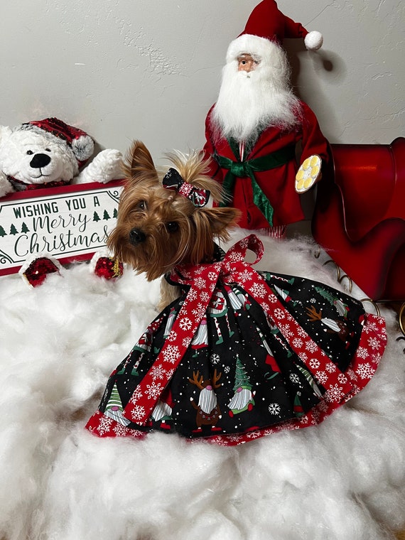 gnome christmas dress womens festive christmas gnome print v neck long sleeve