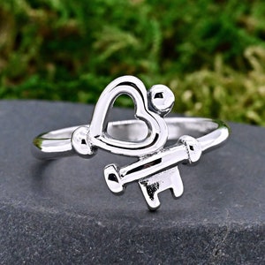 James avery key to my heart ring best sale