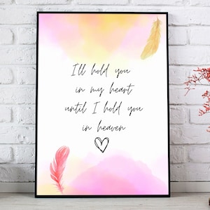 Grief Poem | Digital Print | Loss of Loved One | Memorial Gift | Bereavement | Sympathy | Printable Sympathy | Scrapbook | Mourning | Gift