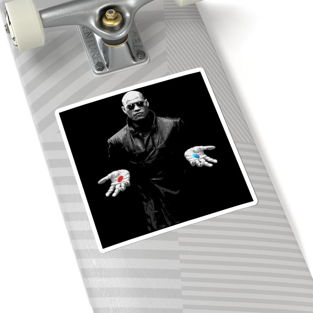 Retro Sticker Pack, Cool Laptop Decals, Cyberpunk Matrix Art, Unique ...