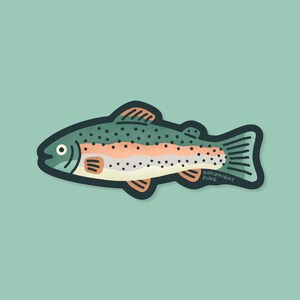 Rainbow Trout Sticker
