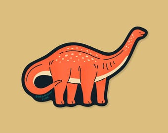 Apatosaurus Sticker
