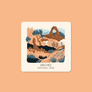 Arches National Park Sticker