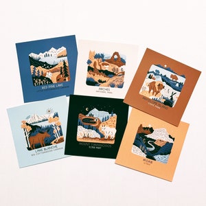 Favorite Places Postcard Set