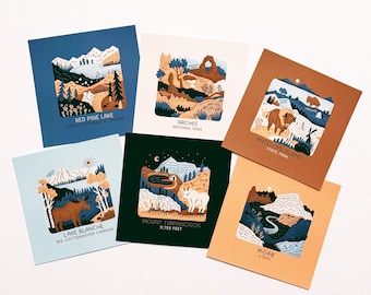 Favorite Places Postcard Set