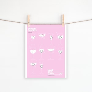 PRINTABLE TARGET Cheers, Party Target Printable, Shooting Target