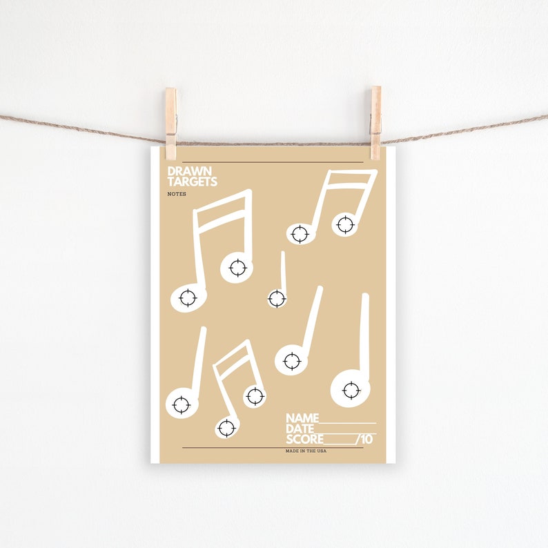 Target Notes Design PRINTABLE TARGET NOTES, Party Target Printable, Shooting Target - Etsy