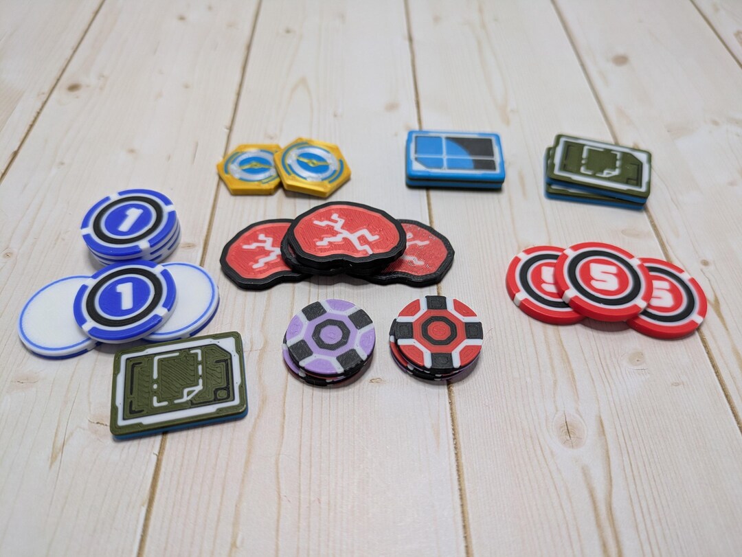 Android Netrunner LCG 102 Piece Token Upgrade Set #ditchthecardboard - Etsy