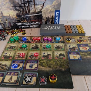 Anno 1800 Board Game Complete Replacement Token Kit