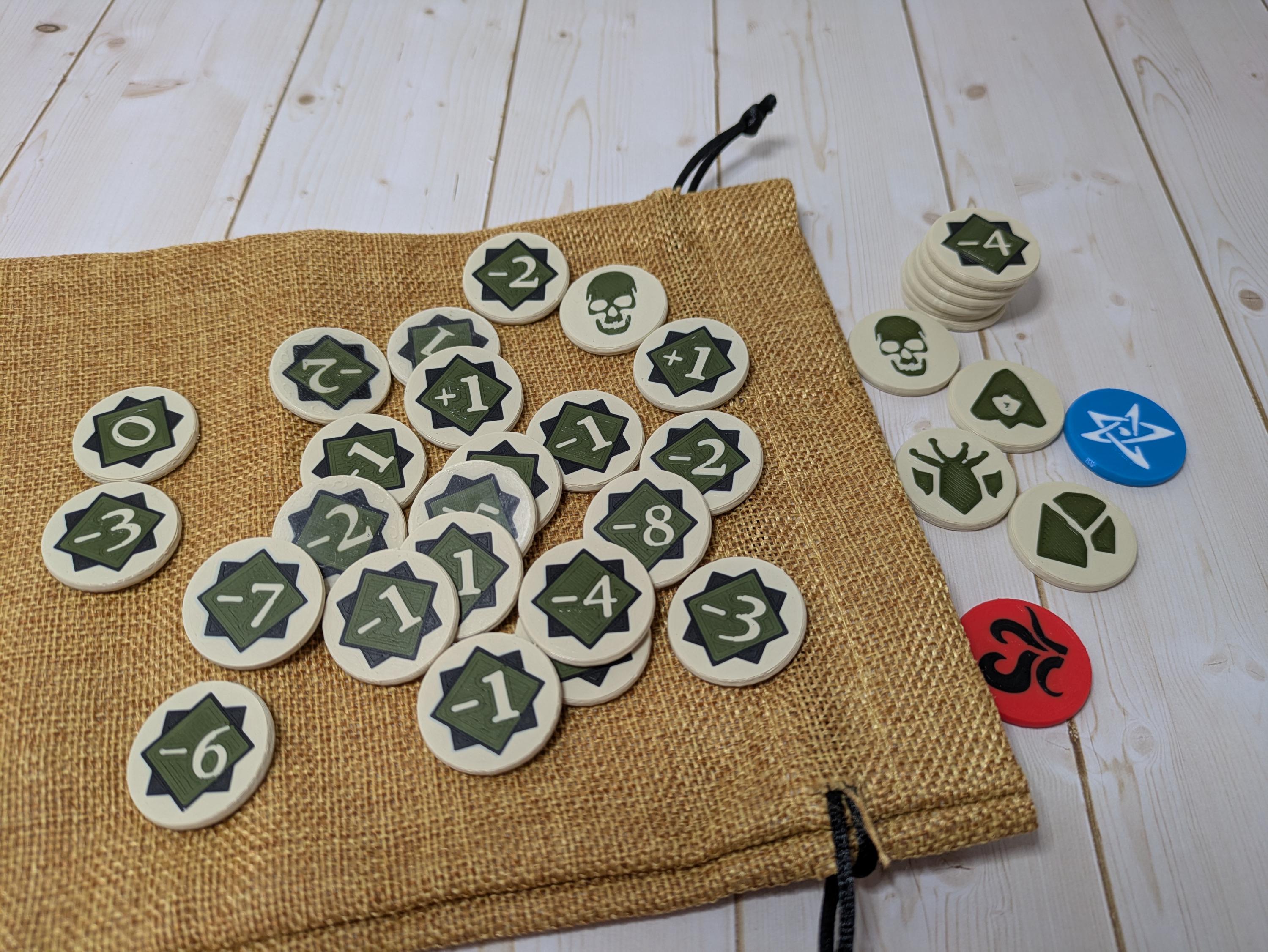 Arkham Horror Chaos Tokens - Etsy