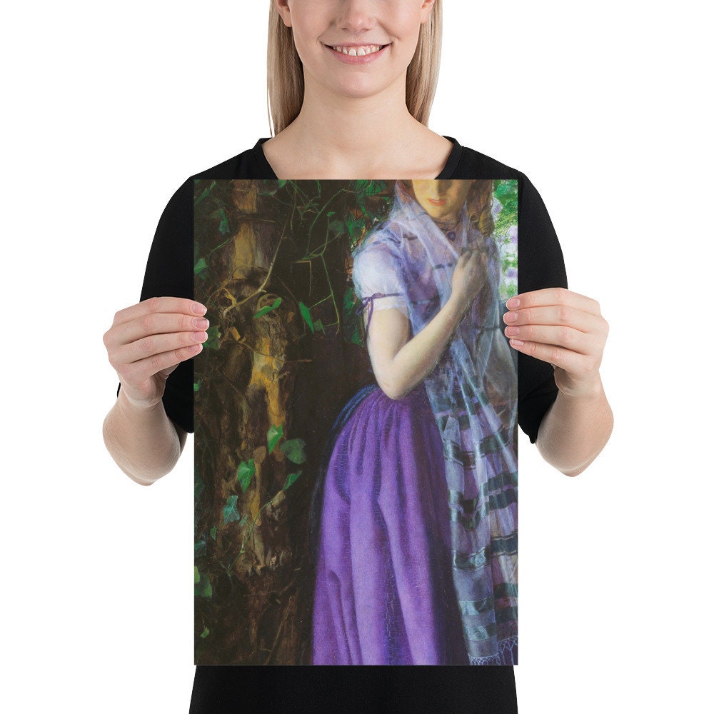 chinese dress ladies Victorian Lady in Purple Dress Jigsaw Puzzle  Tucocoo