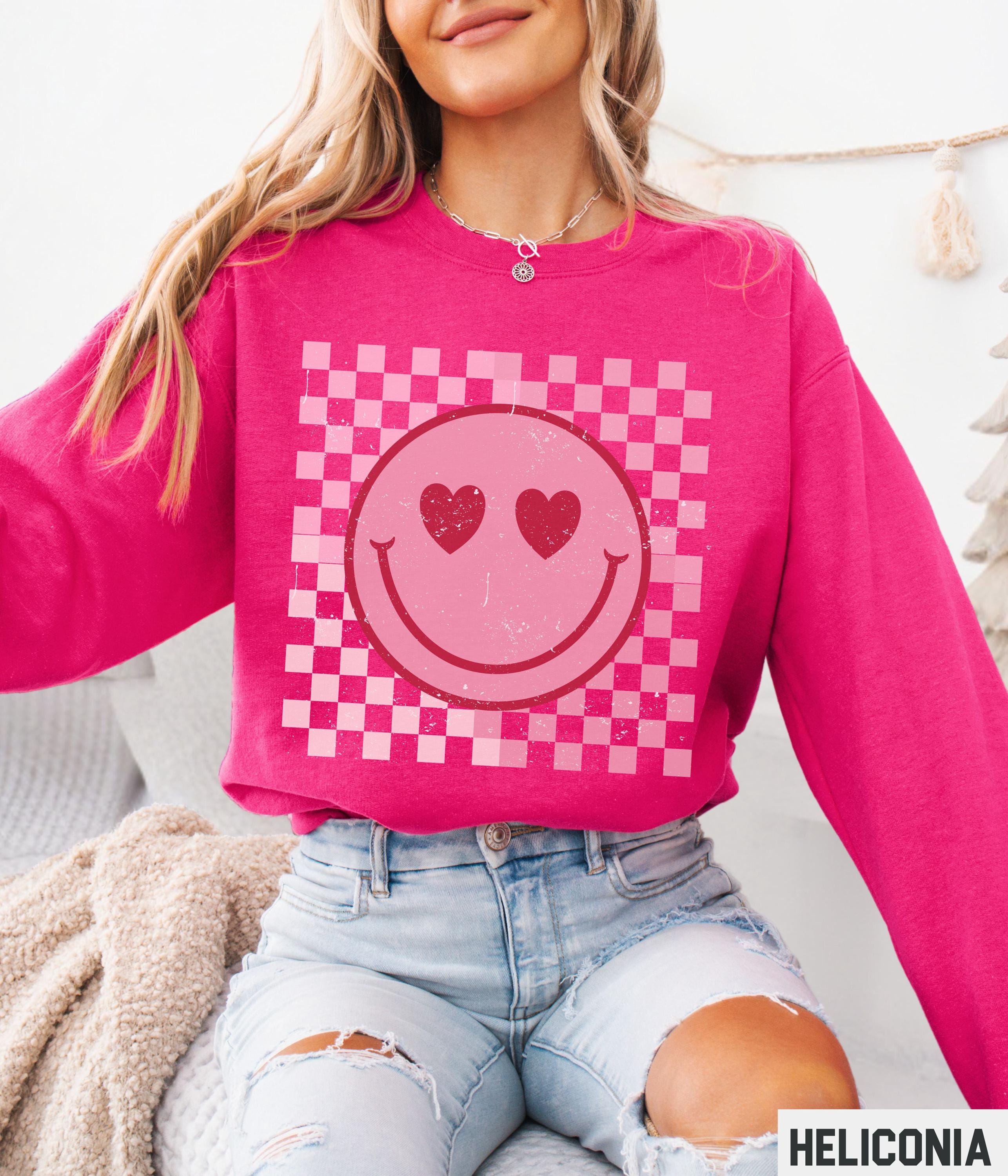 Heart Sweatshirt 80s - Etsy