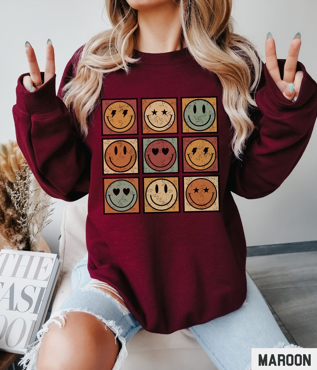 Timeless Faces Unisex Sweatshirt main image 1