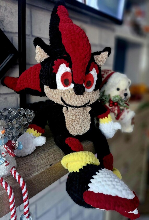 Shadow the hedgehog doll hotsell