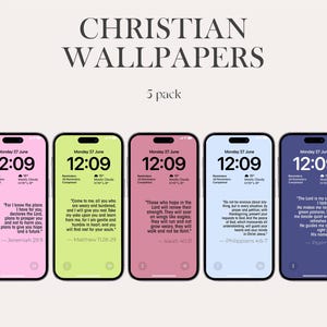 Christian Phone Wallpapers | Bible Verse Wallpaper | Aesthetic Scripture Wallpapers | Faith-Based Lockscreens | Digital Download, Motivation