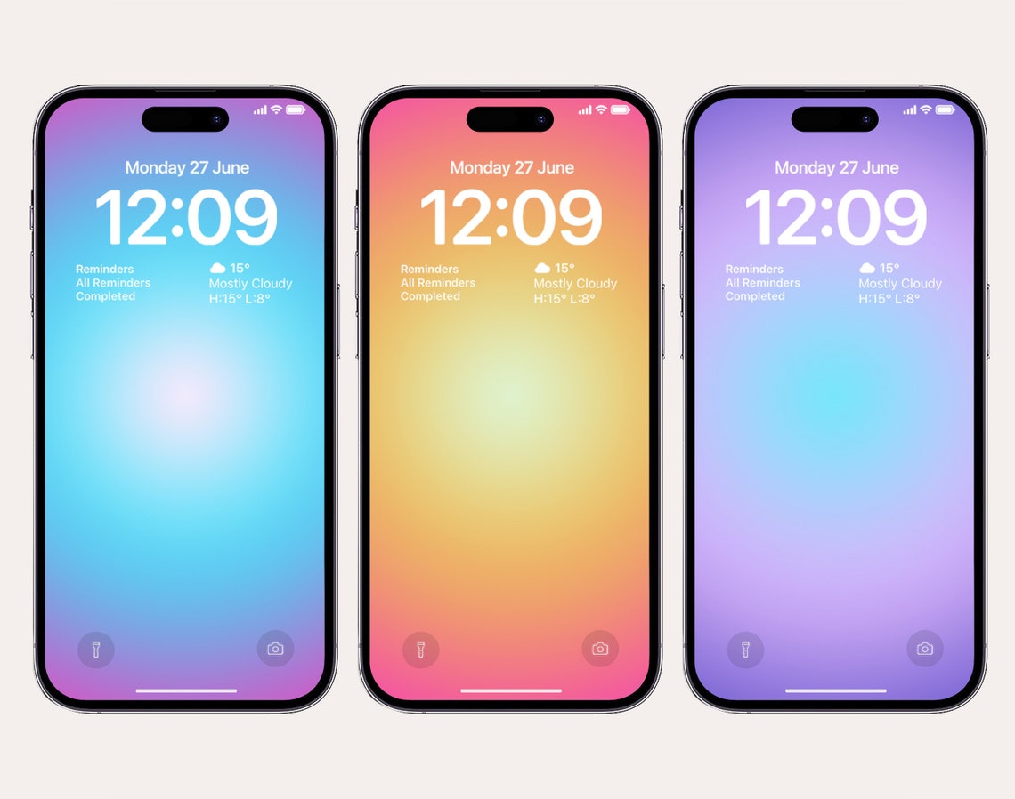 Aura iPhone Wallpapers, Gradient Wallpapers, Ios 16, Aesthetic