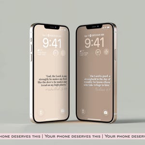 Christian Wallpaper: Bible Verse, Affirmation, iOS 26 (Digital Download) image 8
