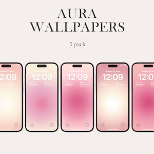 Aura pink iPhone Hintergrundbilder, iOS 16, Aesthetic Wallpaper, iPhone 15 pro, Sperrbildschirm, minimal, abstrakter Sperrbildschirm, sofortdownload, girly