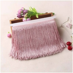 15cm Tassel Fringe Trim Sewing Edging Craft Lampshade Gatsby Dress Dance Home Bag Part 1