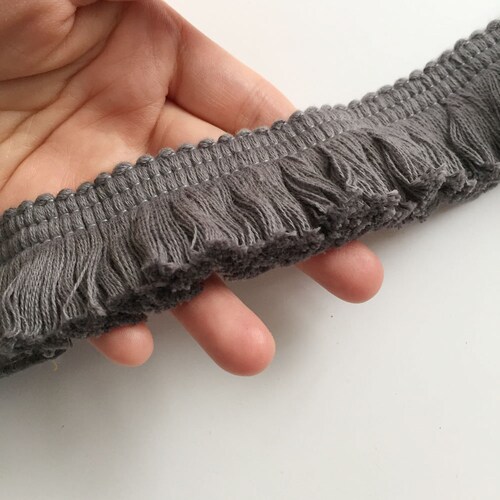 38mm Wide Thick Cotton Brush Tassel Fringe Trim for Craft Etsy