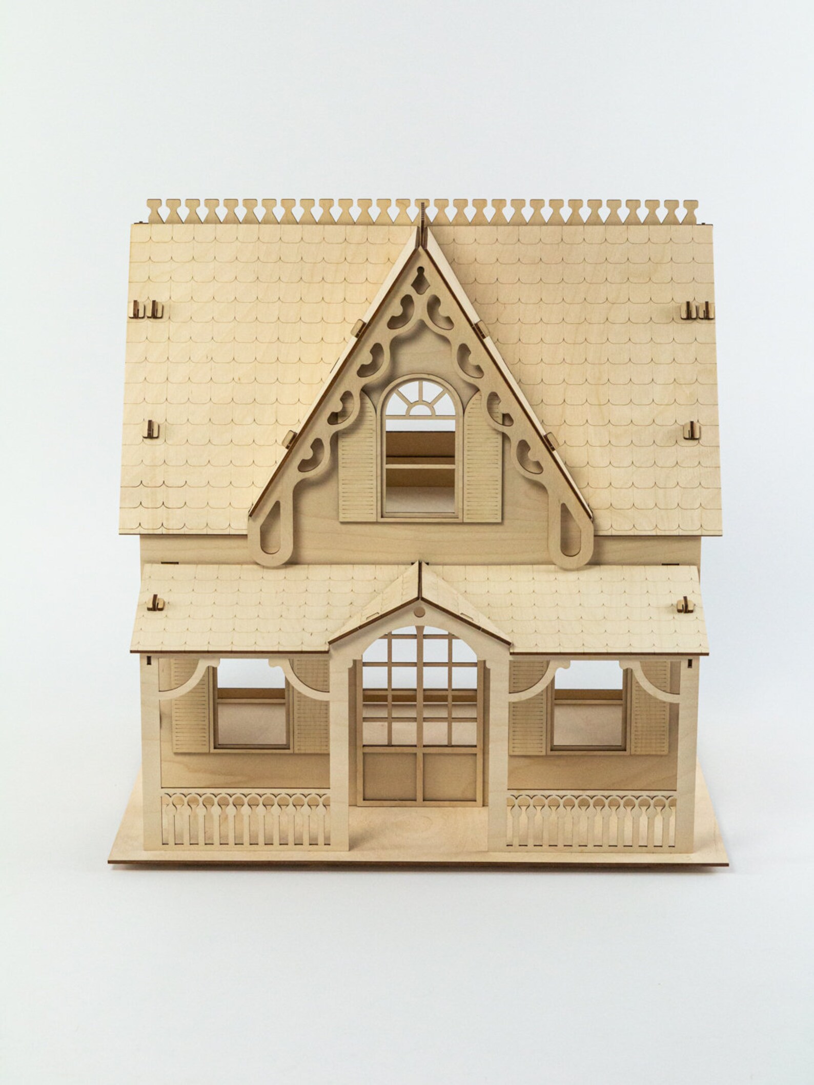 Anne Shirley Dollhouse Wooden Dollhouse DIY Dollhouse Kit Etsy