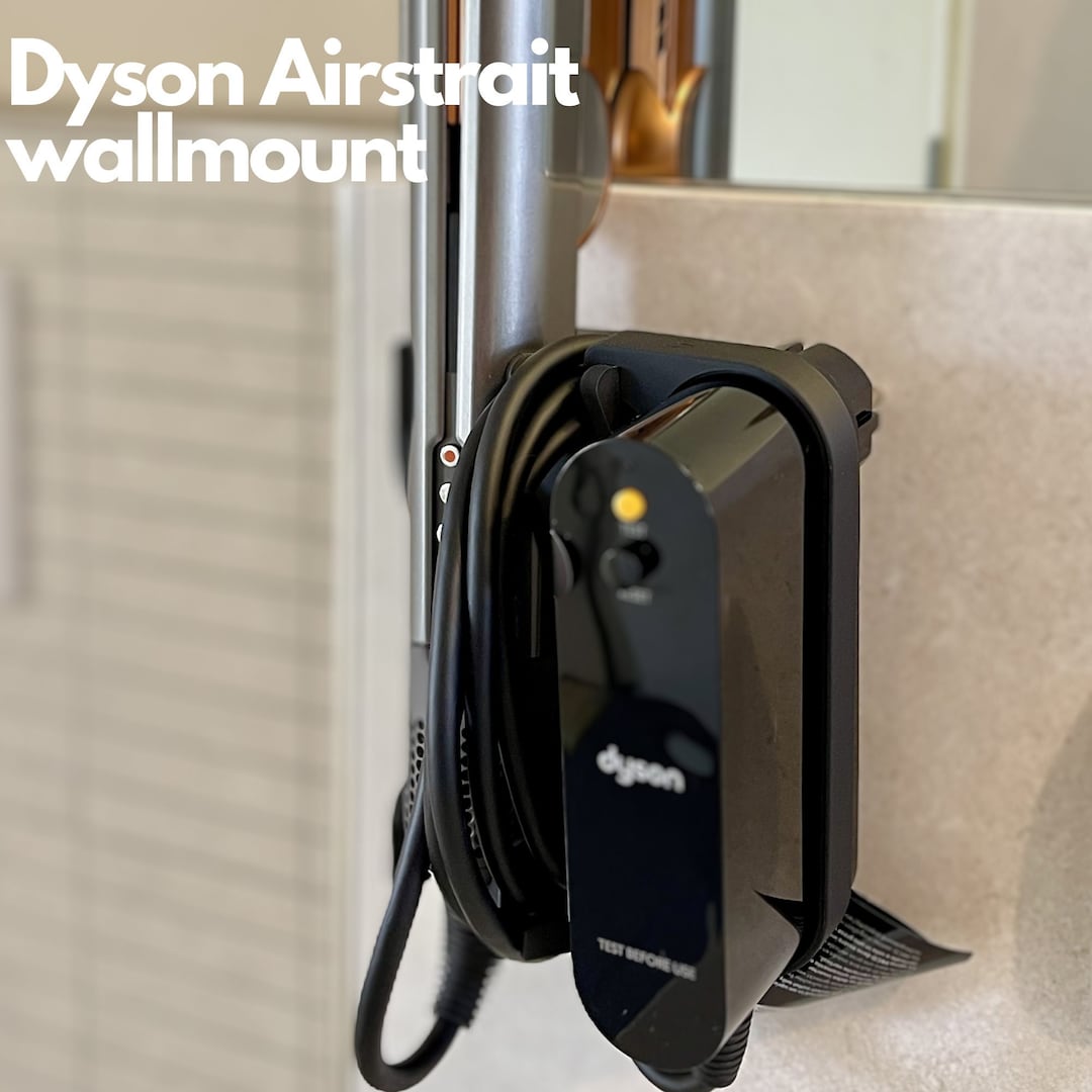 Dyson Airstrait Wall Mount With Cable Storage - Etsy