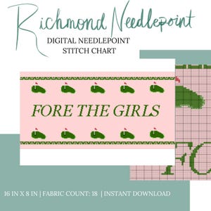 Digital Needlepoint Stitch Chart