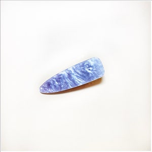 Hair Clips (Purple Marble Design Hair Clip)-Fashion Hair Clips-Resin Hair Clips