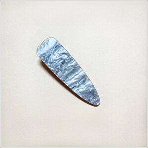 Hair Clips ( Silver Marble Design Hair Clip)-Fashion Hair Clips-Resin Hair Clips
