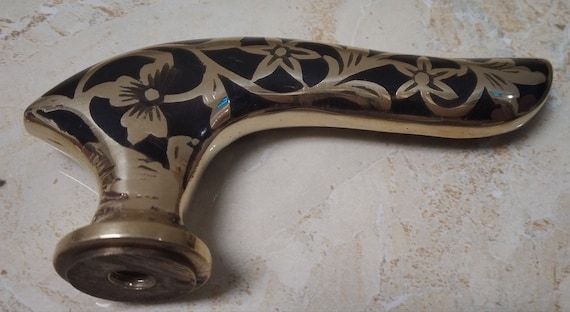 Brass Walking Stick Handle | Solid Cane Head Replacement