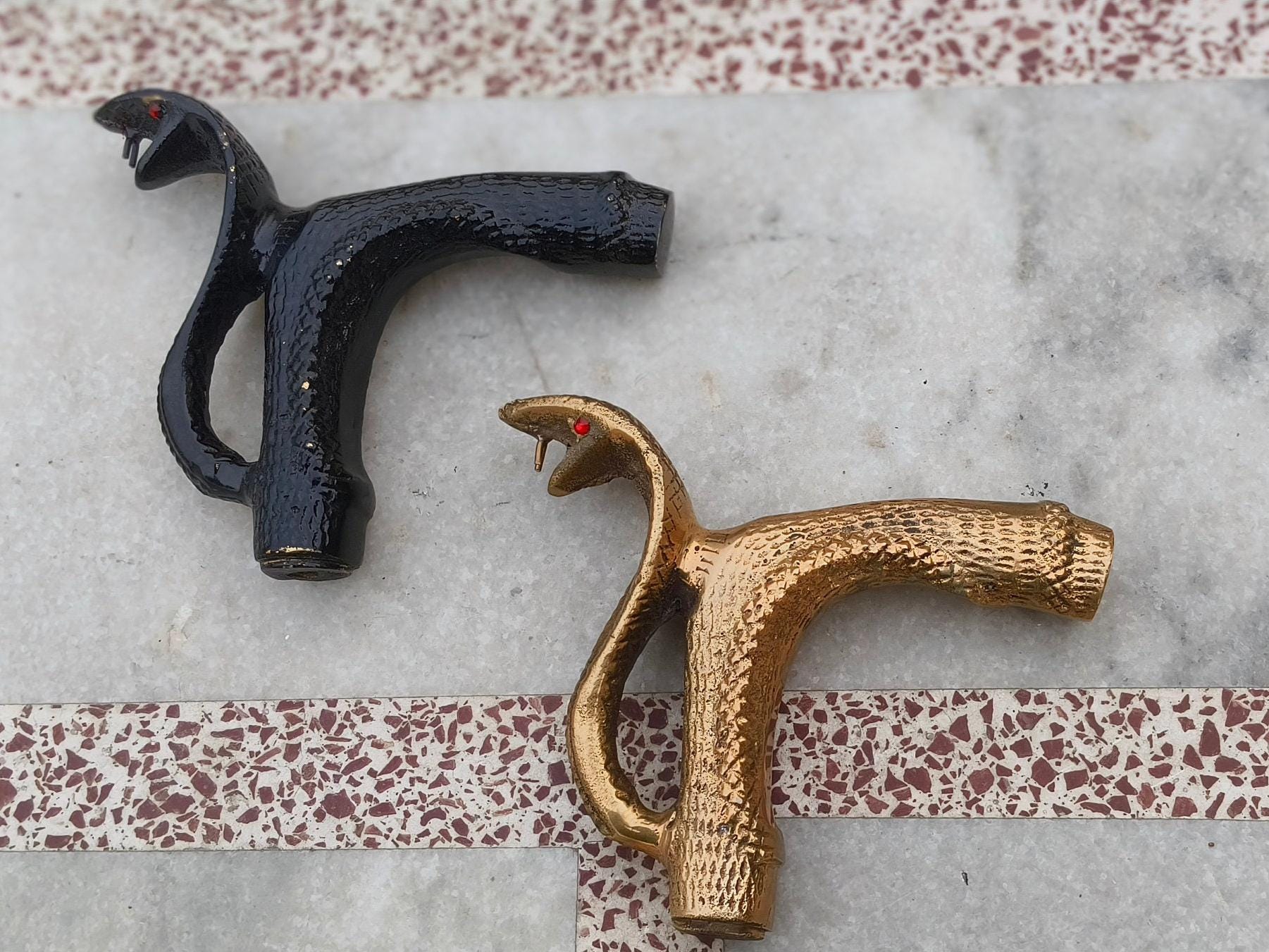 Manico In Bastone Di Serpente - Italia - Foto 5