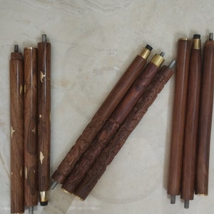 3-Fold Wooden Walking Cane Shaft | Stick Only | Handle Not Included