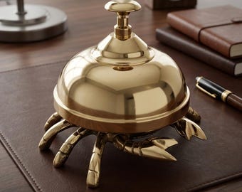 Timbre de escritorio, Servicio, Mostrador de recepción de oficina, Timbre de mesa, Regalo de decoración para el hogar