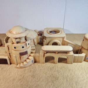 PAINTED or 3D PRINTED ONLY- Star Wars terrain Outpost set